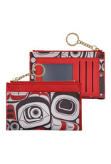 Zippered Card Wallet - Matriarch Bear by Morgan Asoyuf (CARD12)