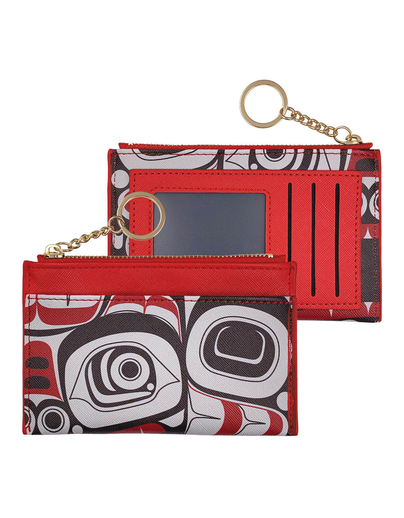 Zippered Card Wallet - Matriarch Bear by Morgan Asoyuf (CARD12)