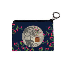 Coin Purse - Berry Picker in the Moon by Allan Weir