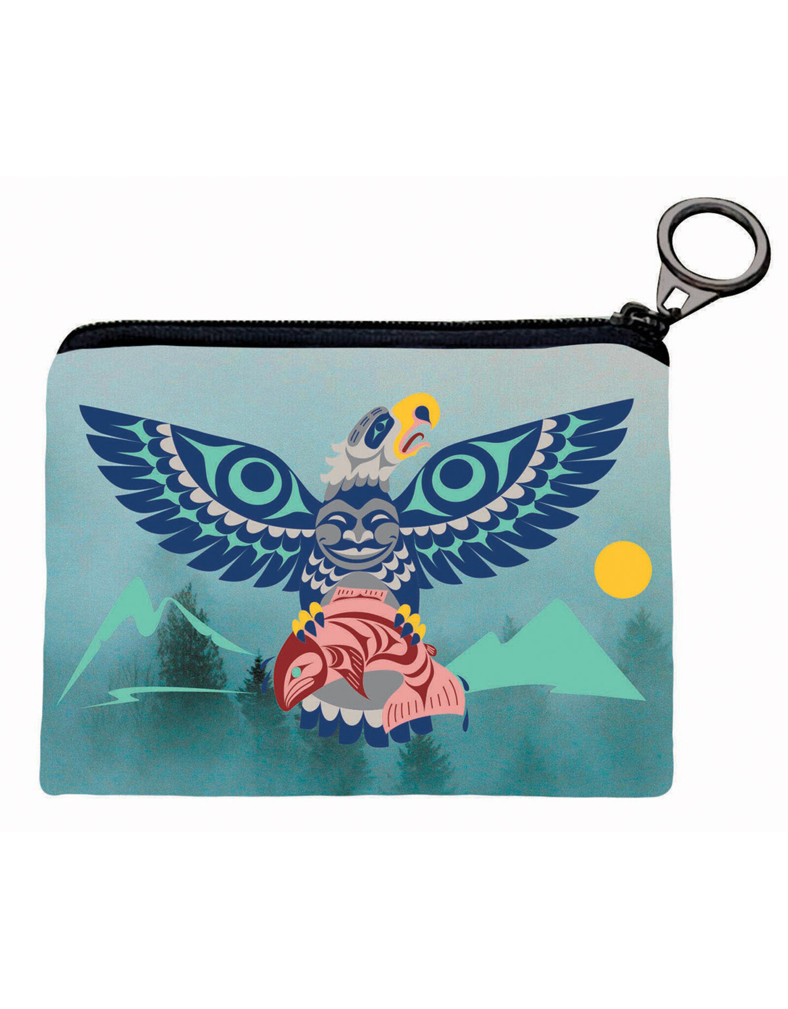 Porte-monnaie - "Eagle Salmon" par Doug Lafortune (CP29)