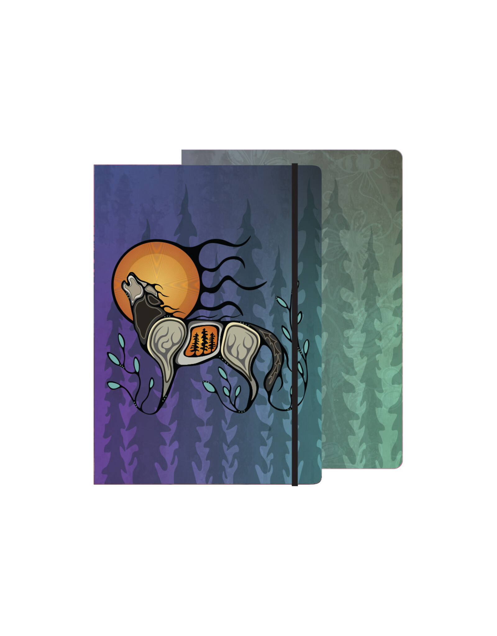 Journal - Wolf (Ma'iingan) by Storm Angeconeb (JRL27)