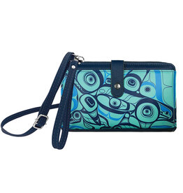 Smartphone Crossbody - Orca Song by Morgan Asoyuf