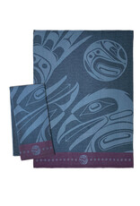 Torchon imprimé - "Raven Moon" par Allan Weir (KTWR)