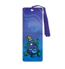 3D Lenticular Bookmark - Turtle by Mark Anthony Jacobson