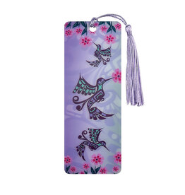 3D Lenticular Bookmark - Hummingbird by Francis Dick