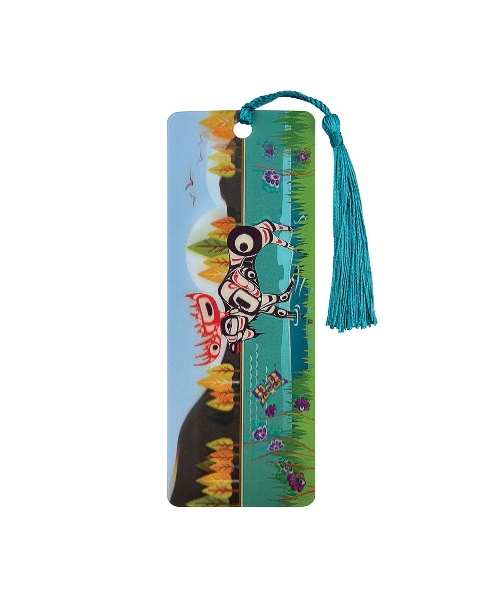3D Lenticular Bookmark - Moose by Terry Starr (LBM22)