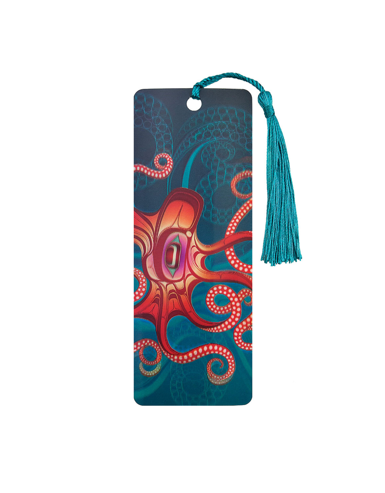 3D Lenticular Bookmark - Octopus (Nuu) by Ernest Swanson (LBM20)