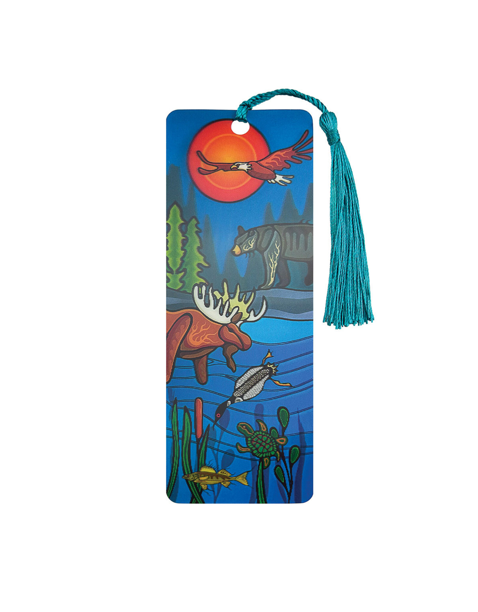 3D Lenticular Bookmark - All My Relatives by Storm Angeconeb (LBM18)