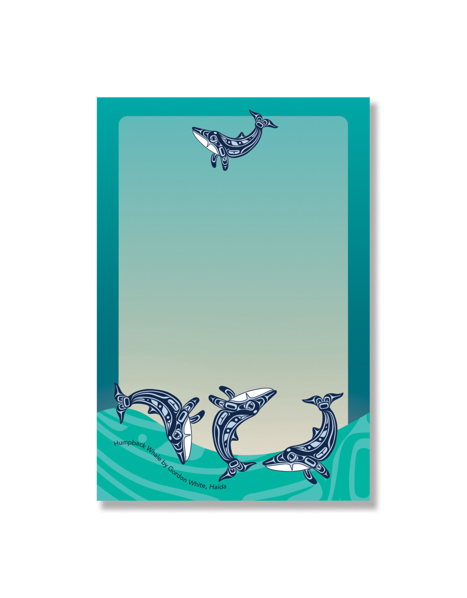 Bloc-Notes "Humpback Whale" par Gordon White - NPAD14