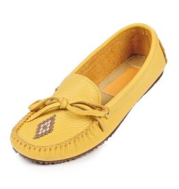 Mocassin en Cuir "Canoe Tan"