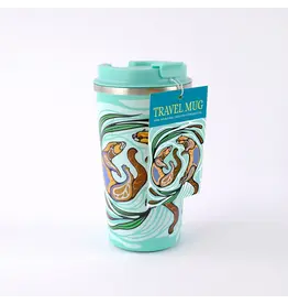 Tasse de Voyage "Otter's Play" par Storm Angeconeb