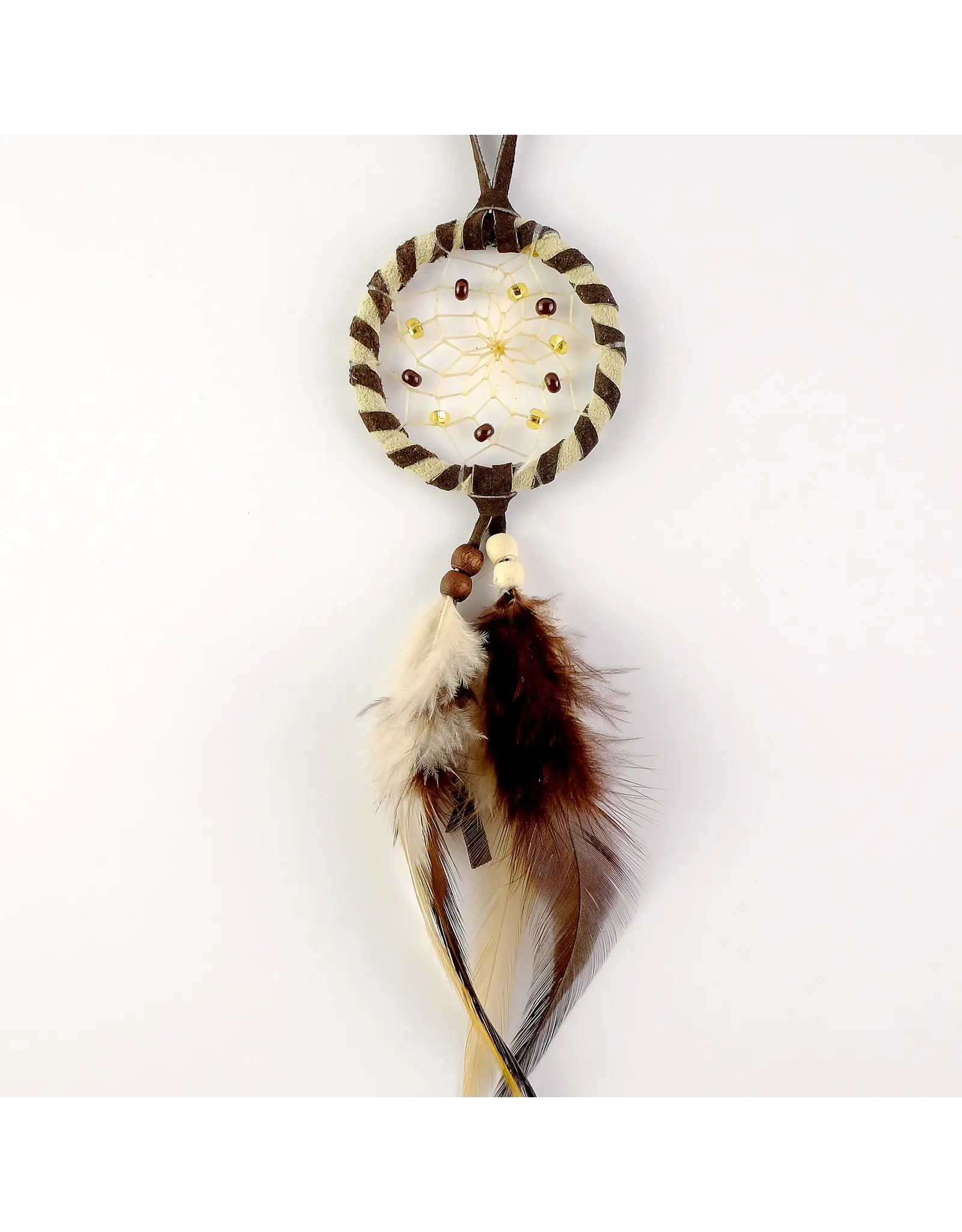 Capteur de Rêves Bicolore - Brun - DC441