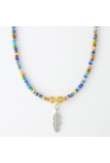 Beaded Necklace Prismatic - MN805