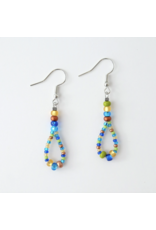 Boucles d'Oreilles Perlées Prismatique - ME805