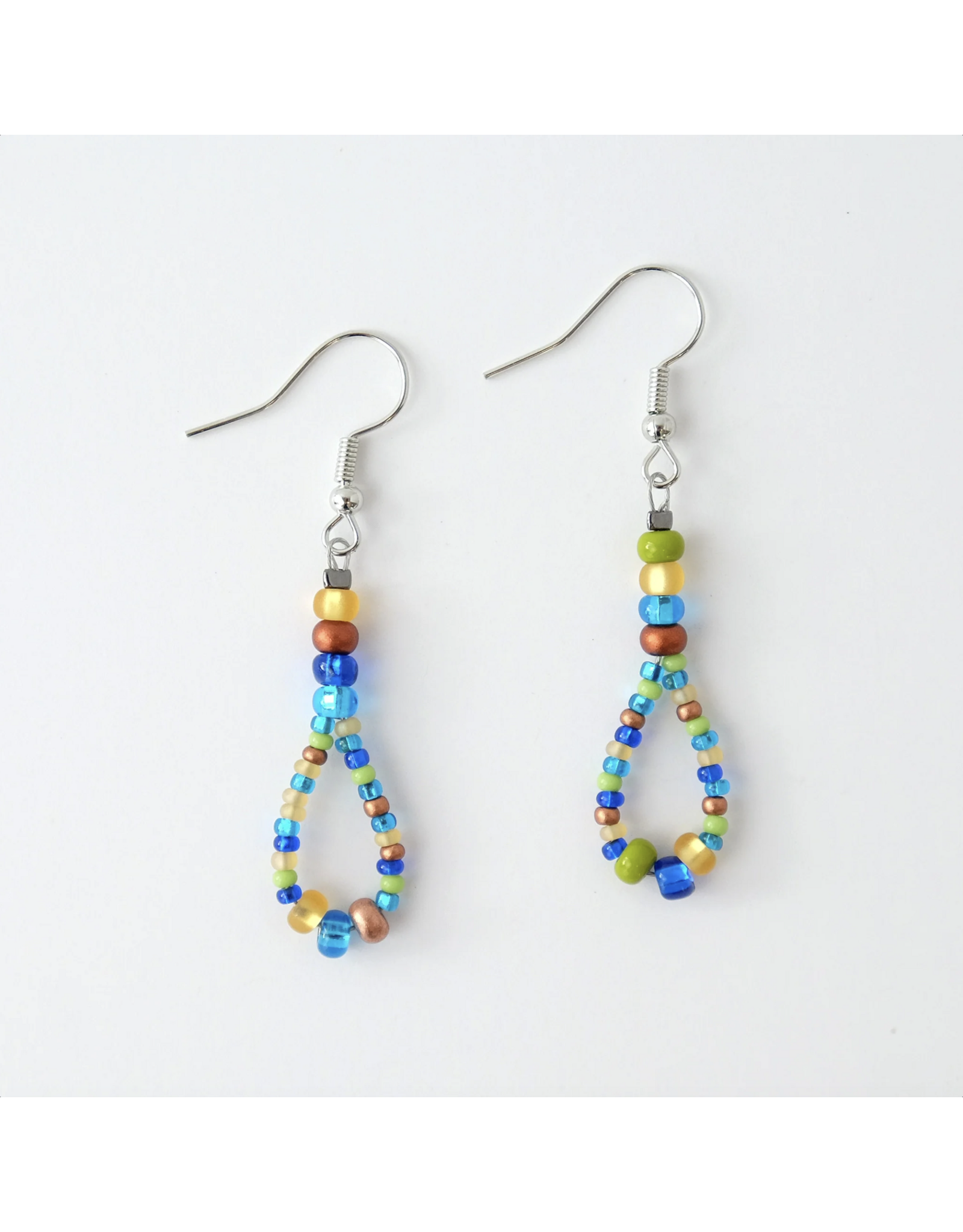 Boucles d'Oreilles Perlées Prismatique - ME805