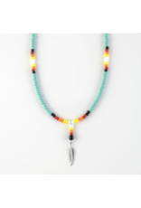 Collier Perlé Turquoise - MN83