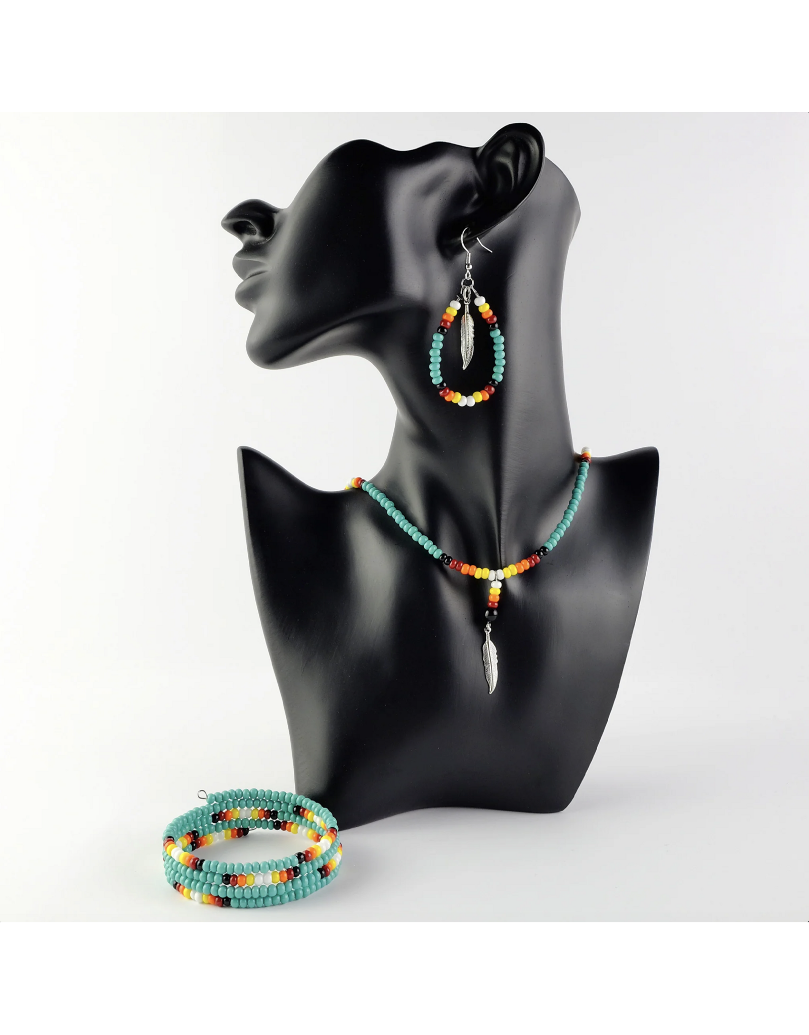Collier Perlé Turquoise - MN83