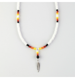 Collier Perlé - Blanc