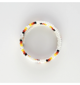 Bracelet Perlé - Blanc