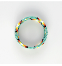 Bracelet Perlé - Turquoise