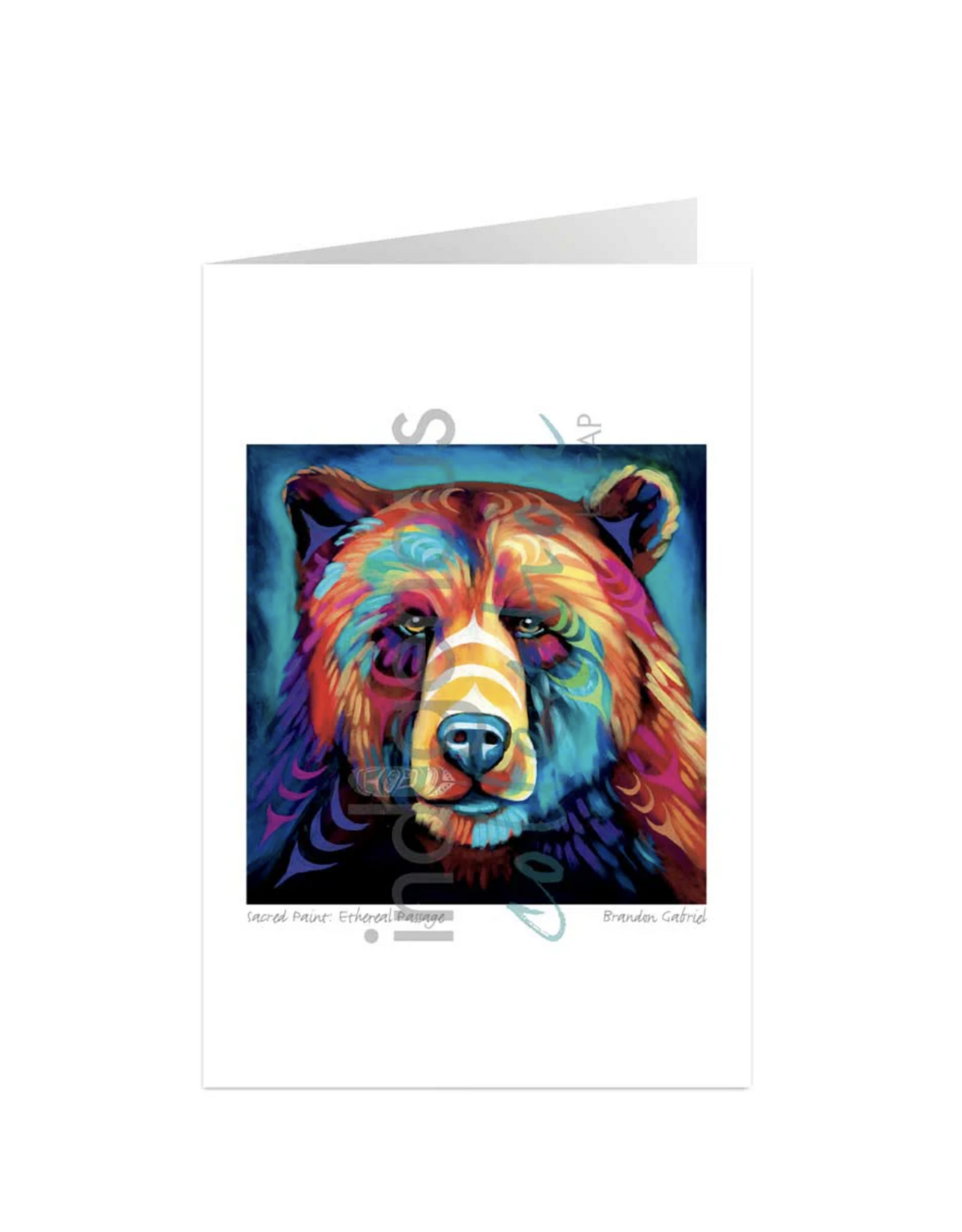 Sacred Paint: Ethereal Passage by Brandon Gabriel Card