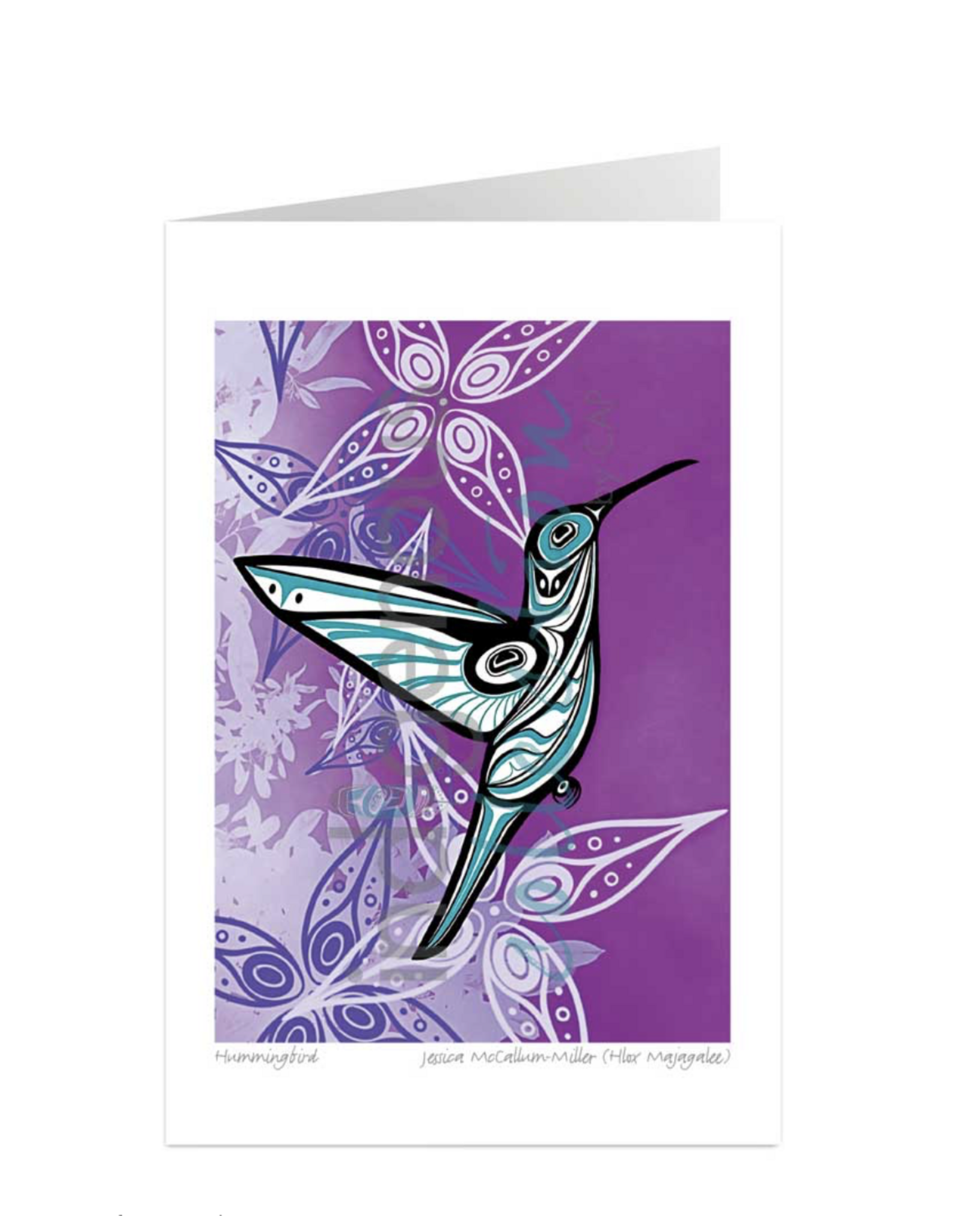 Hummingbird par Jessica mcCallum-Miller Carte