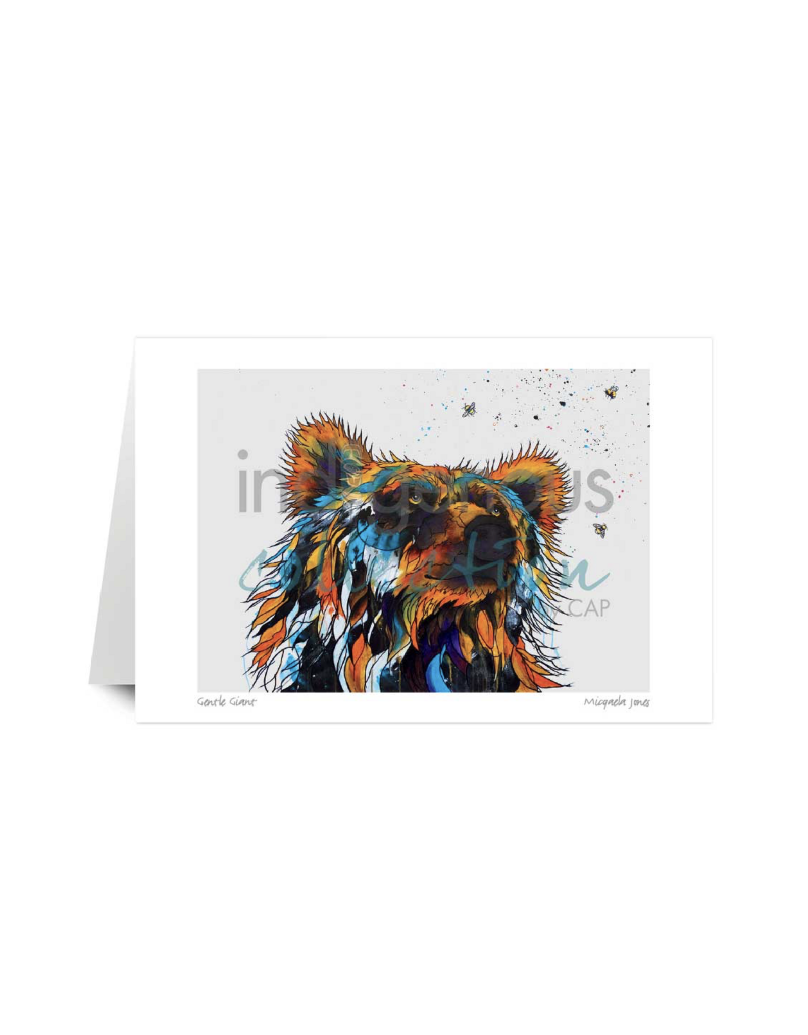 Gentle Giant by Micqaela Jones Card