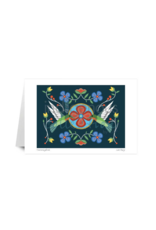 Hummingbirds par Lisa Berry Carte