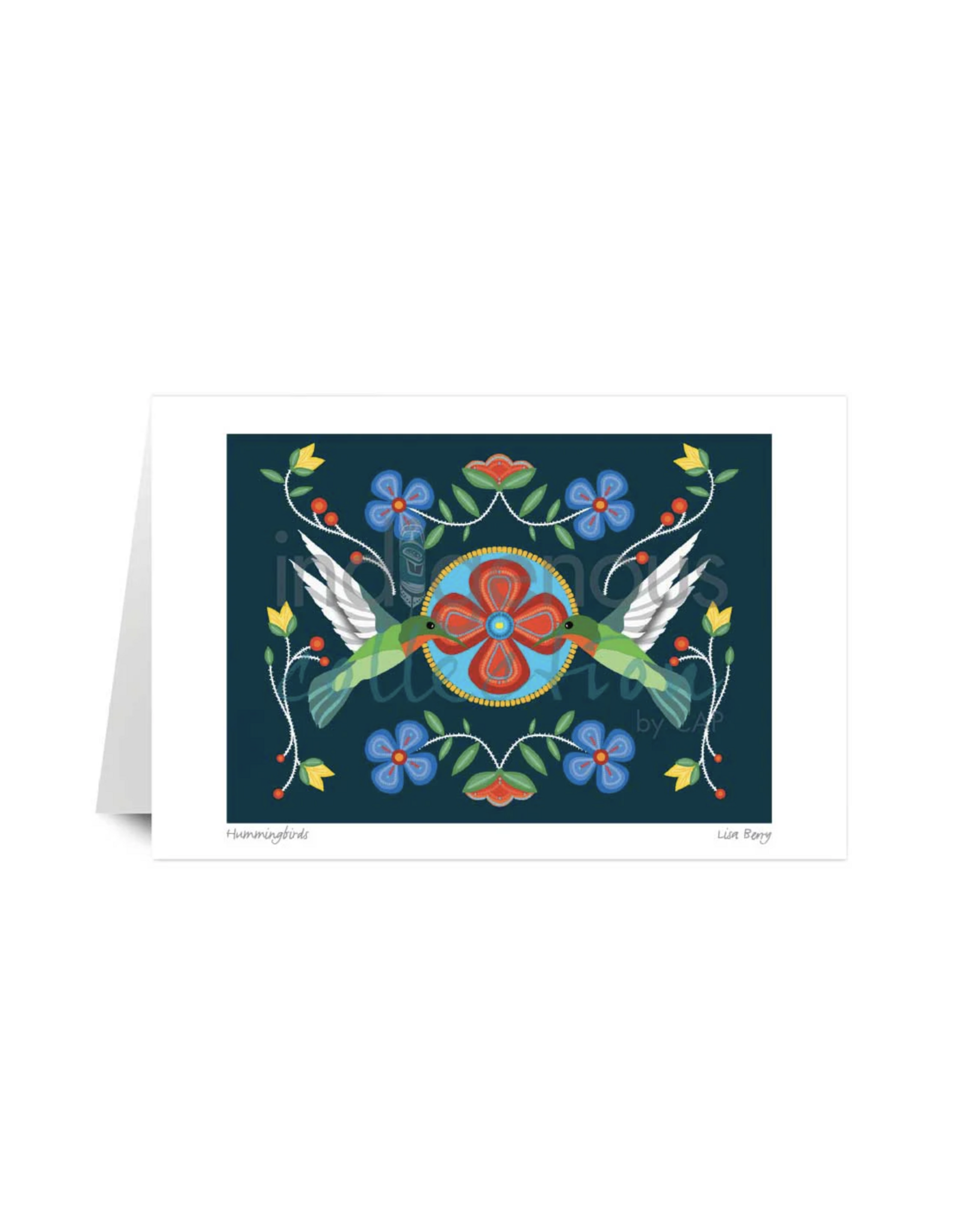 Hummingbirds par Lisa Berry Carte