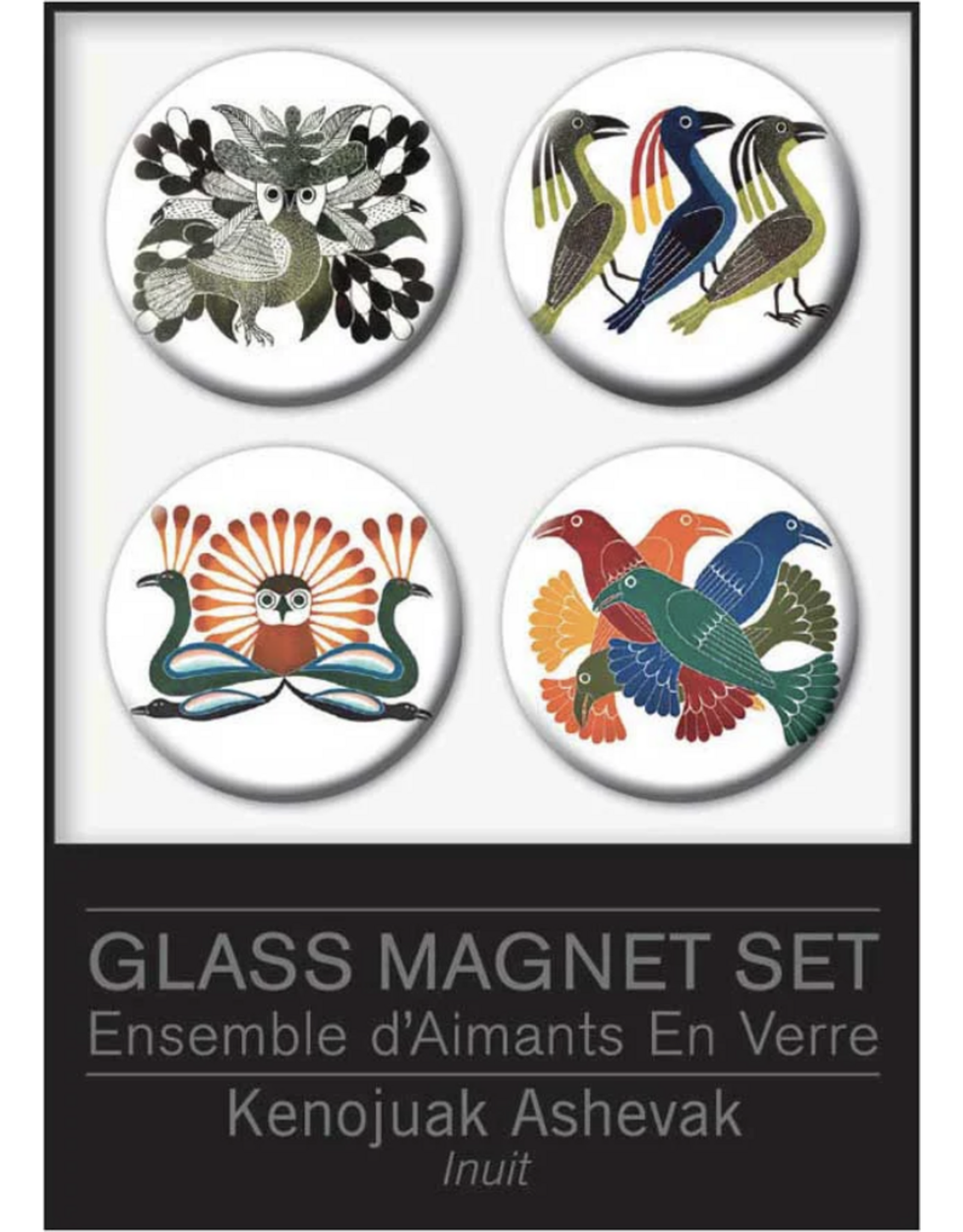 Kenojuak Ashevak Magnets Set - GMAG011