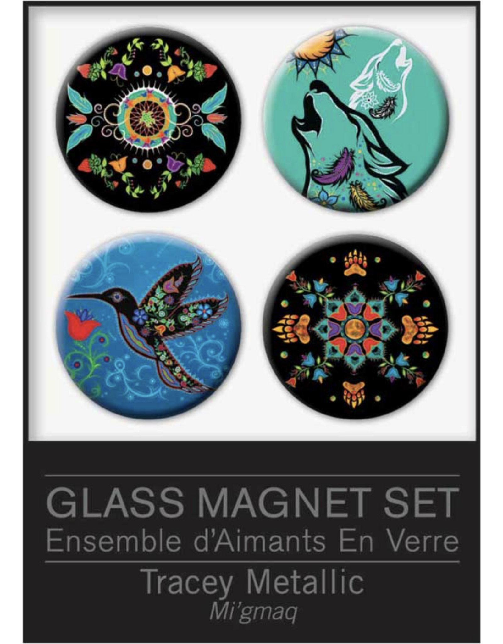 Tracey Metallic Magnets Set - GMAG017