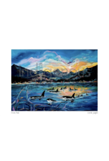 Orca Pod by Carla Joseph Matted
