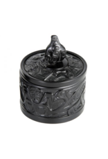 Round Totem Box Orca Black - 085