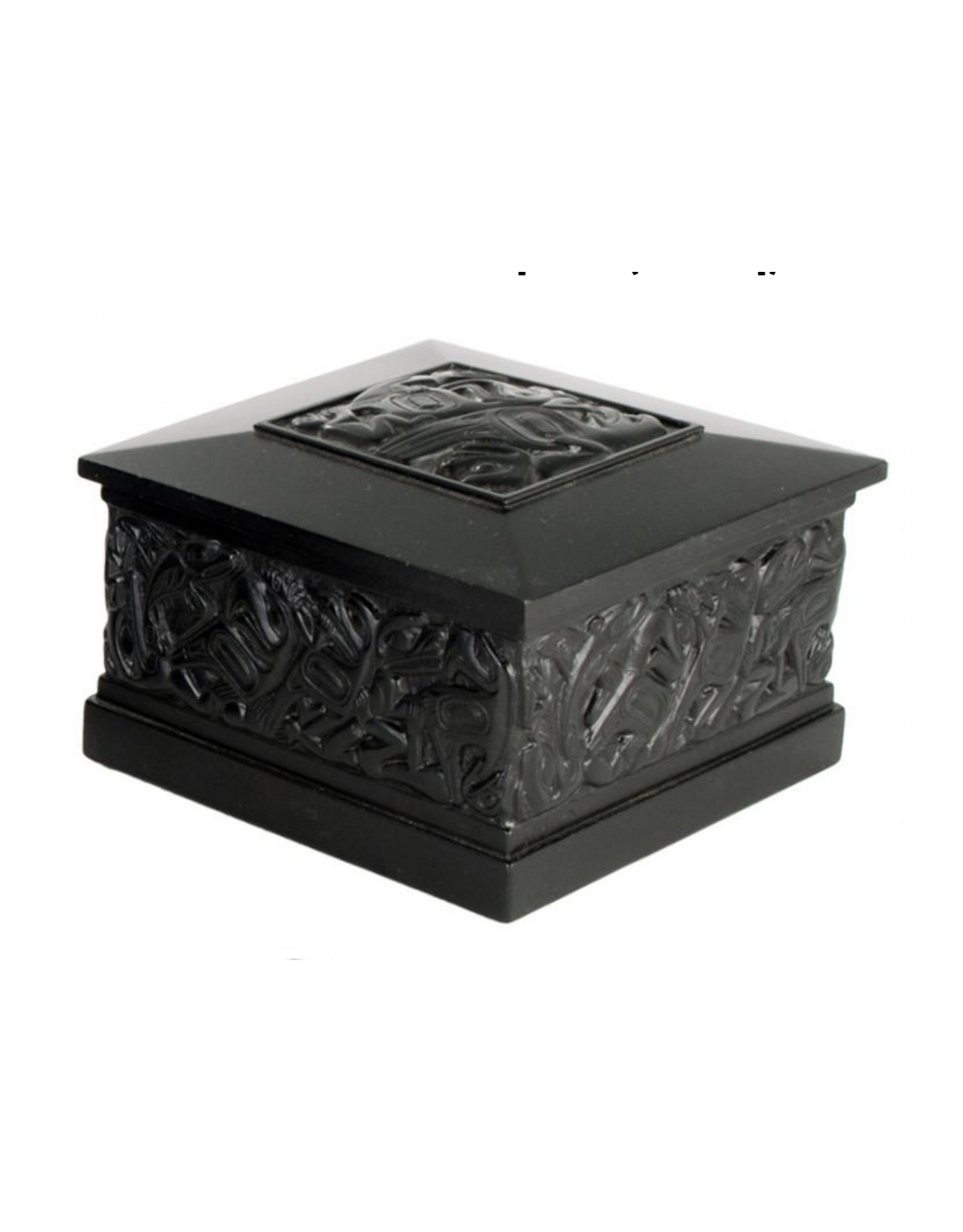 Square Totem Box Black - 475