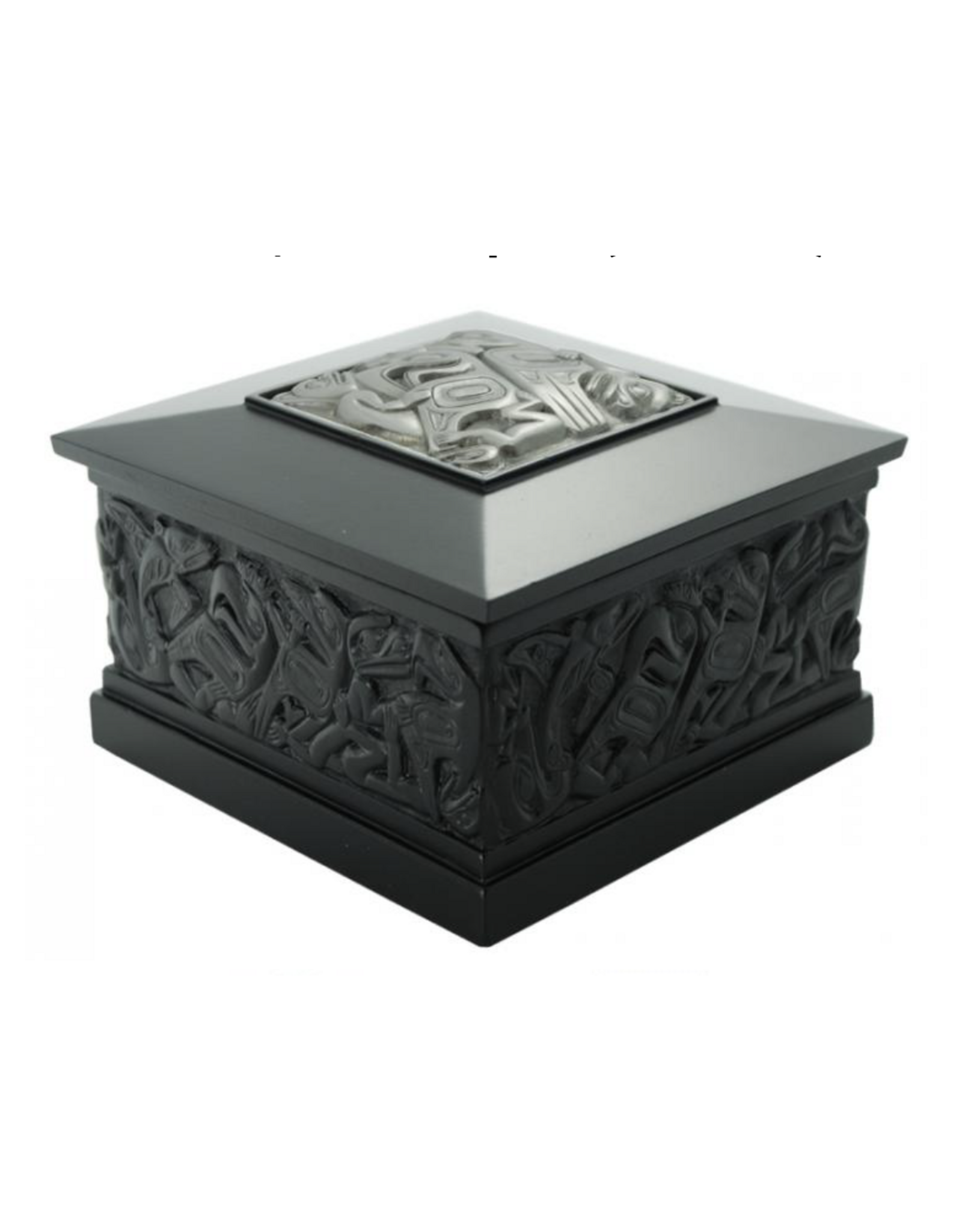 Square Totem Box Black - 479