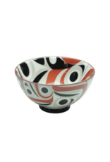 Small Fine Porcelain Bowl Salmon - 362