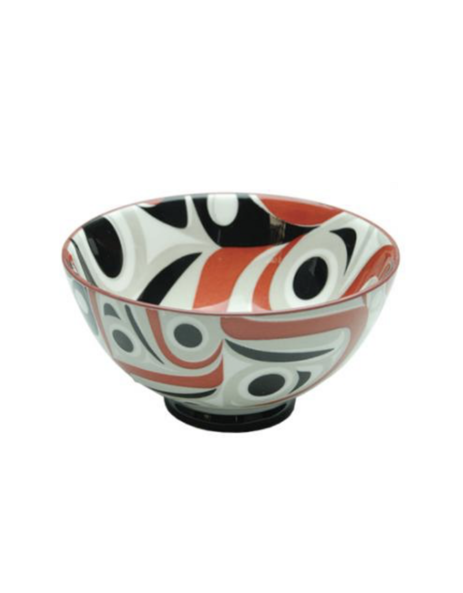 Small Fine Porcelain Bowl Salmon - 362