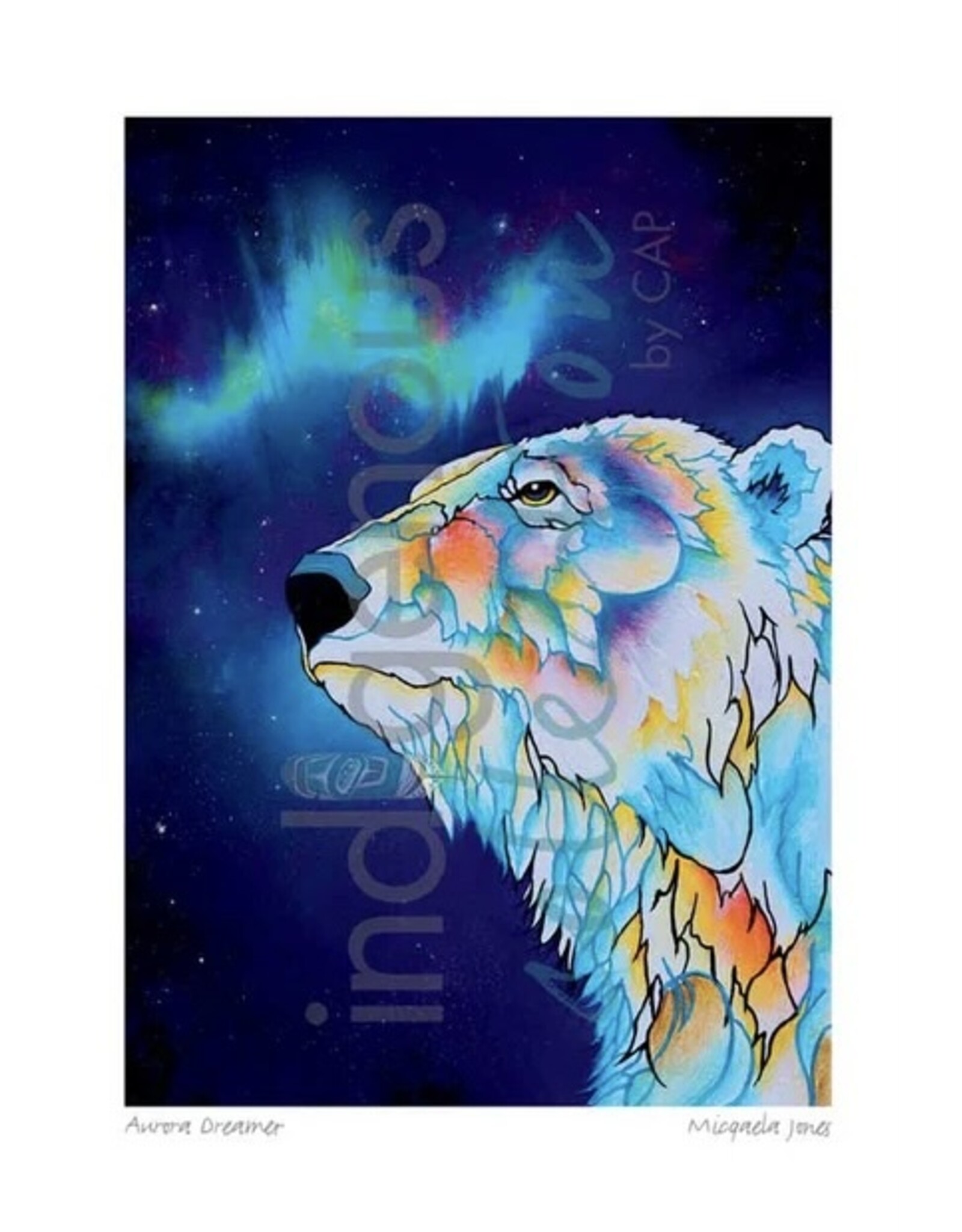 Aurora Dreamer by Micqaela Jones Matted