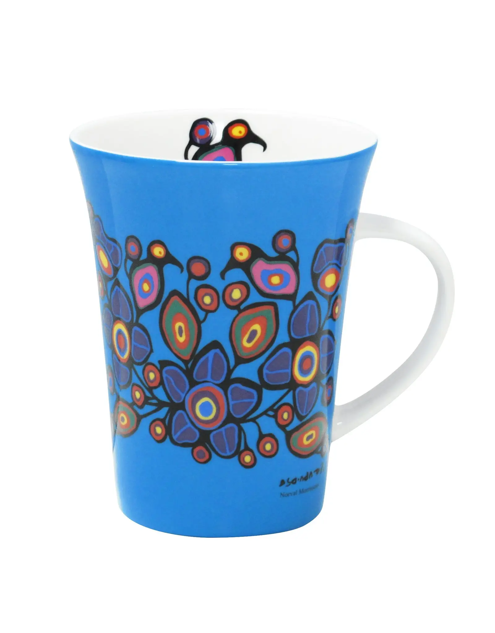 Tasse Flowers and Birds par Norval Morrisseau - 9250
