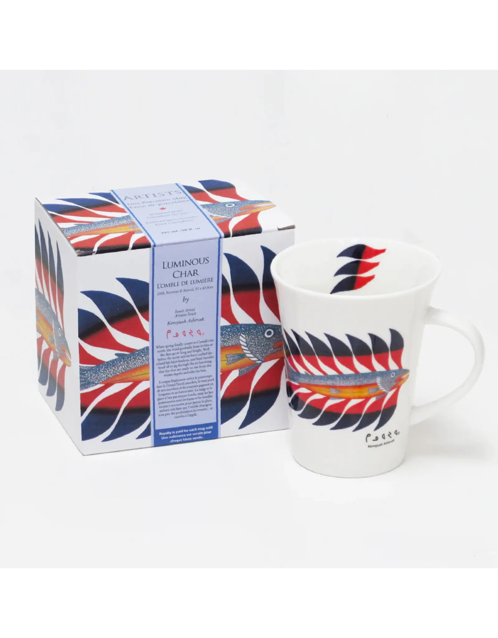 Tasse Luminous Char par Kenojuak Ashevak - 9246