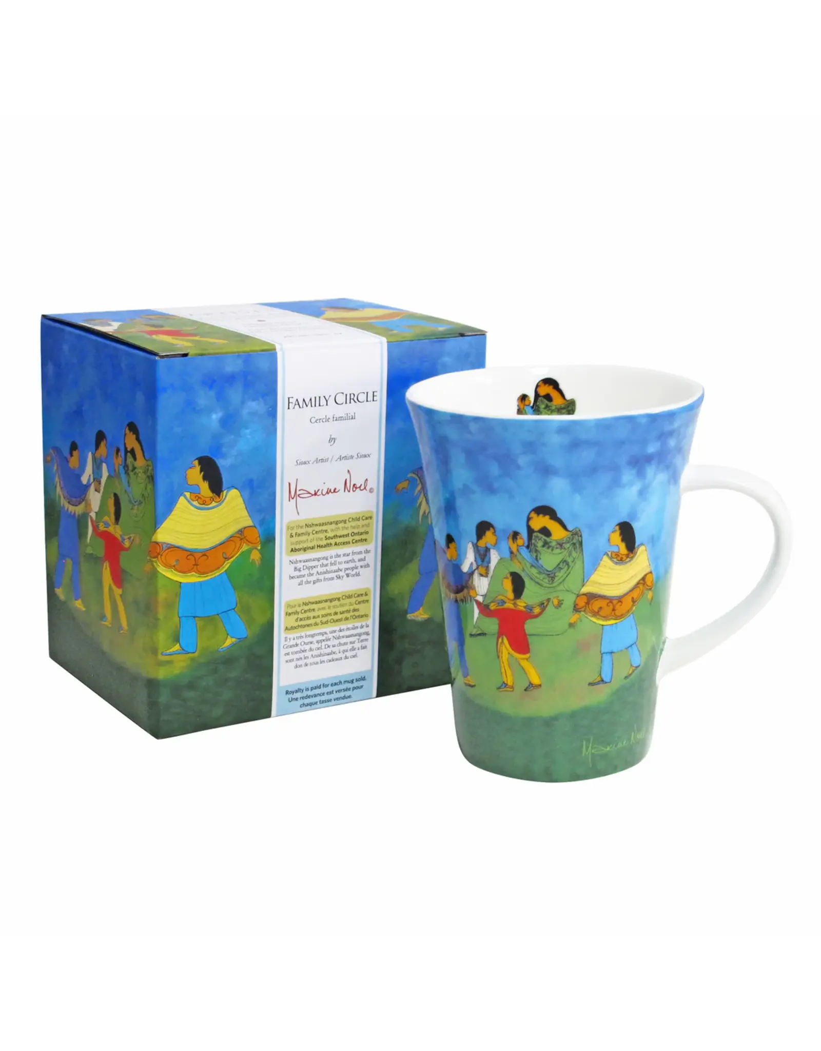 Family Circle by Maxine Noel Mug - 9276