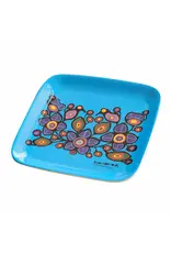 Petite Assiette Flowers and Birds par Norval Morrisseau - 3831