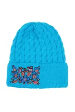 Flowers and Birds by Norval Morrisseau Tuque - 9543