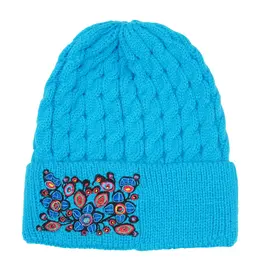 Tuque Flowers and Birds par Norval Morrisseau