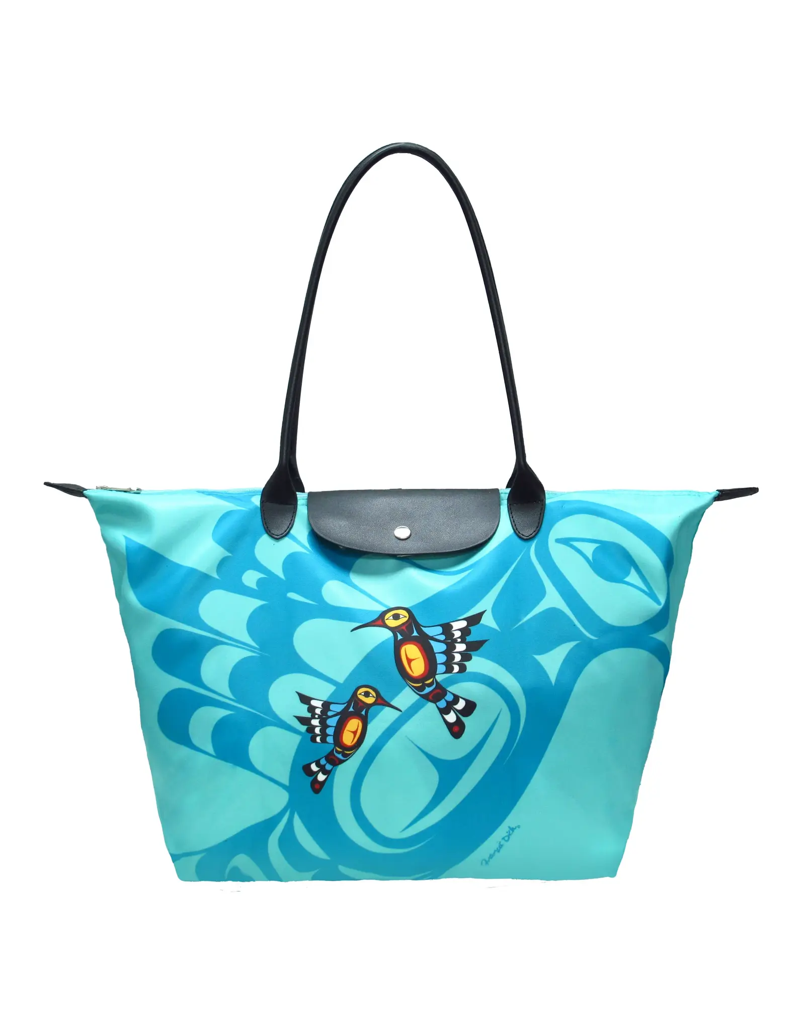 Hummingbird by Francis Dick Foldaway Tote Bag - 61013