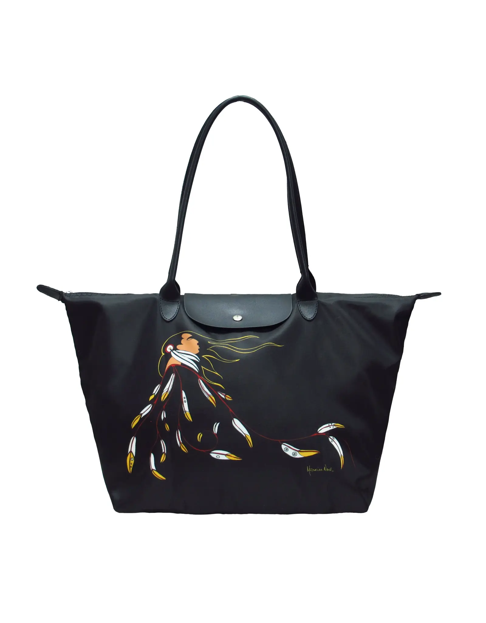 Eagle's Gift by Maxine Noel Foldaway Tote Bag - 61015