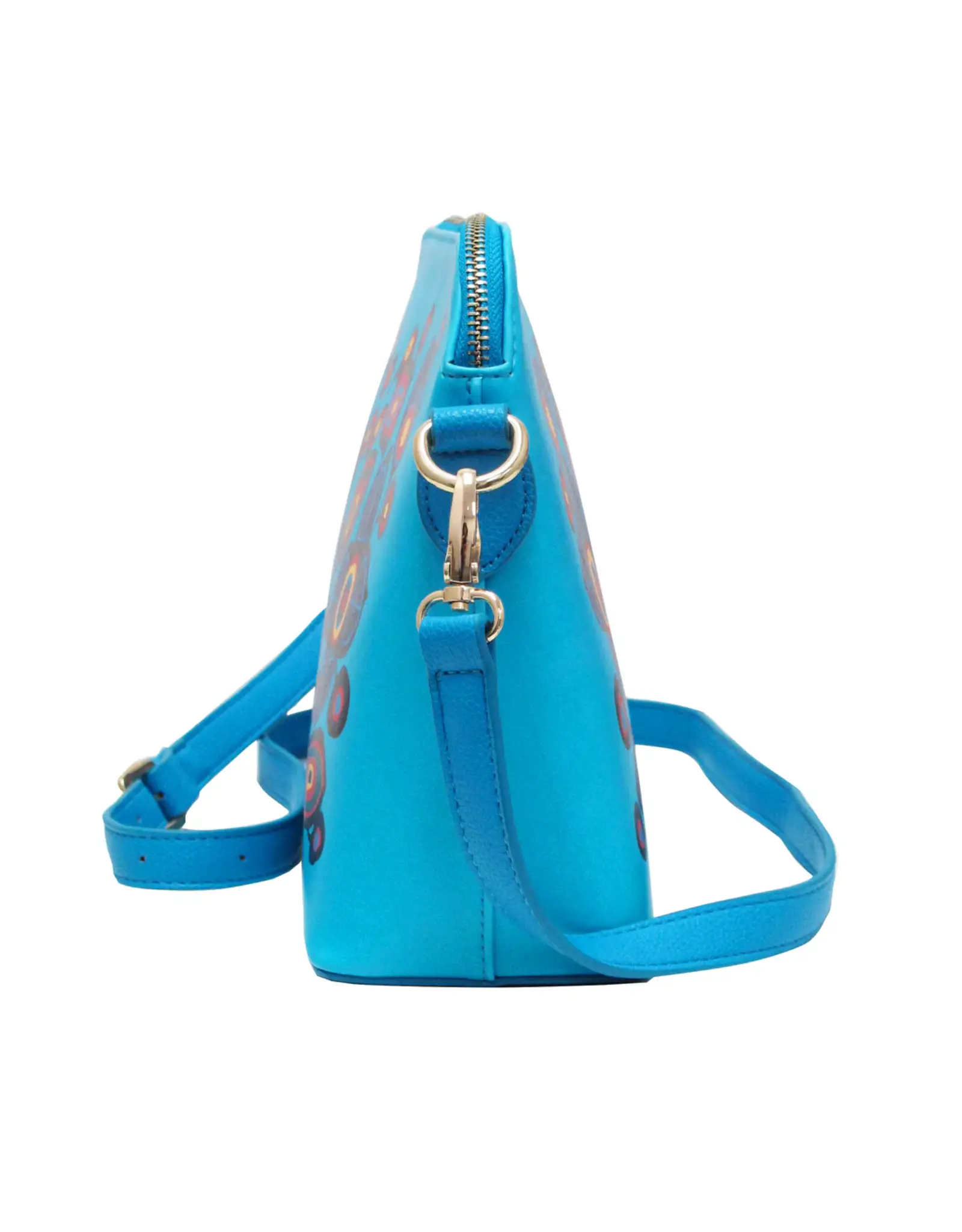 Flowers and Birds  by Norval Morrisseau Art Bag - 2126