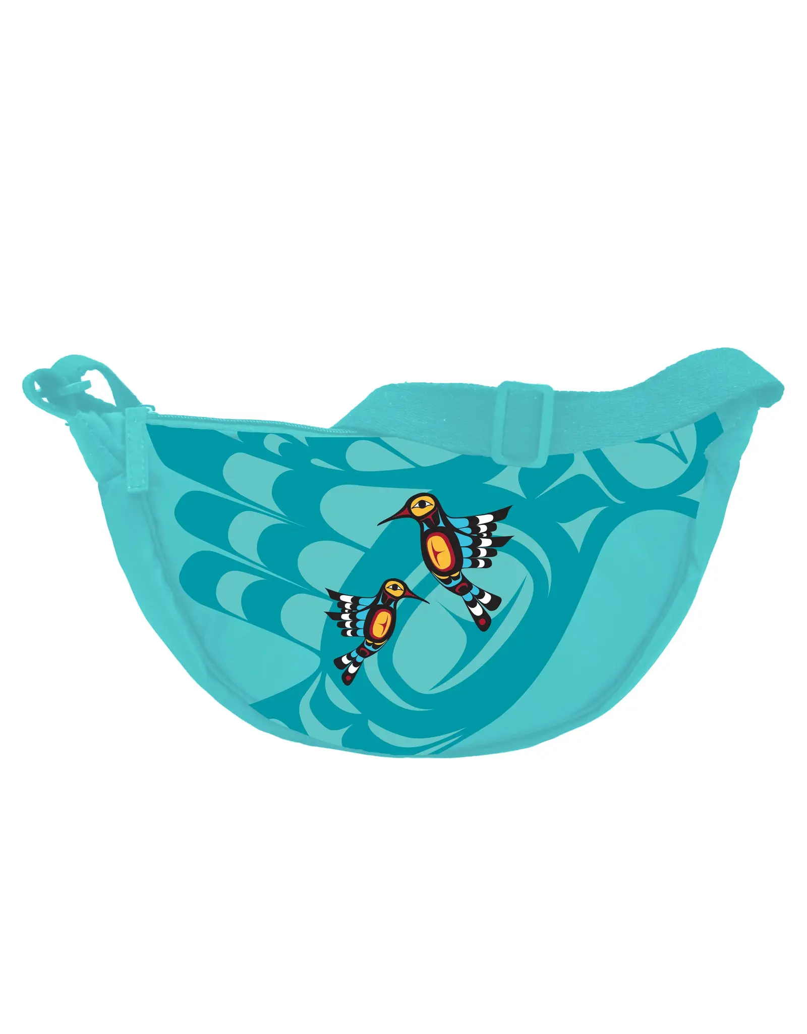 Hummingbird by Francis Dick Halfmoon Shoulder Bag - 6356