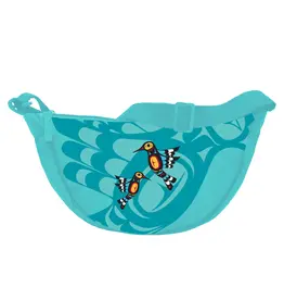 Hummingbird by Francis Dick Halfmoon Shoulder Bag