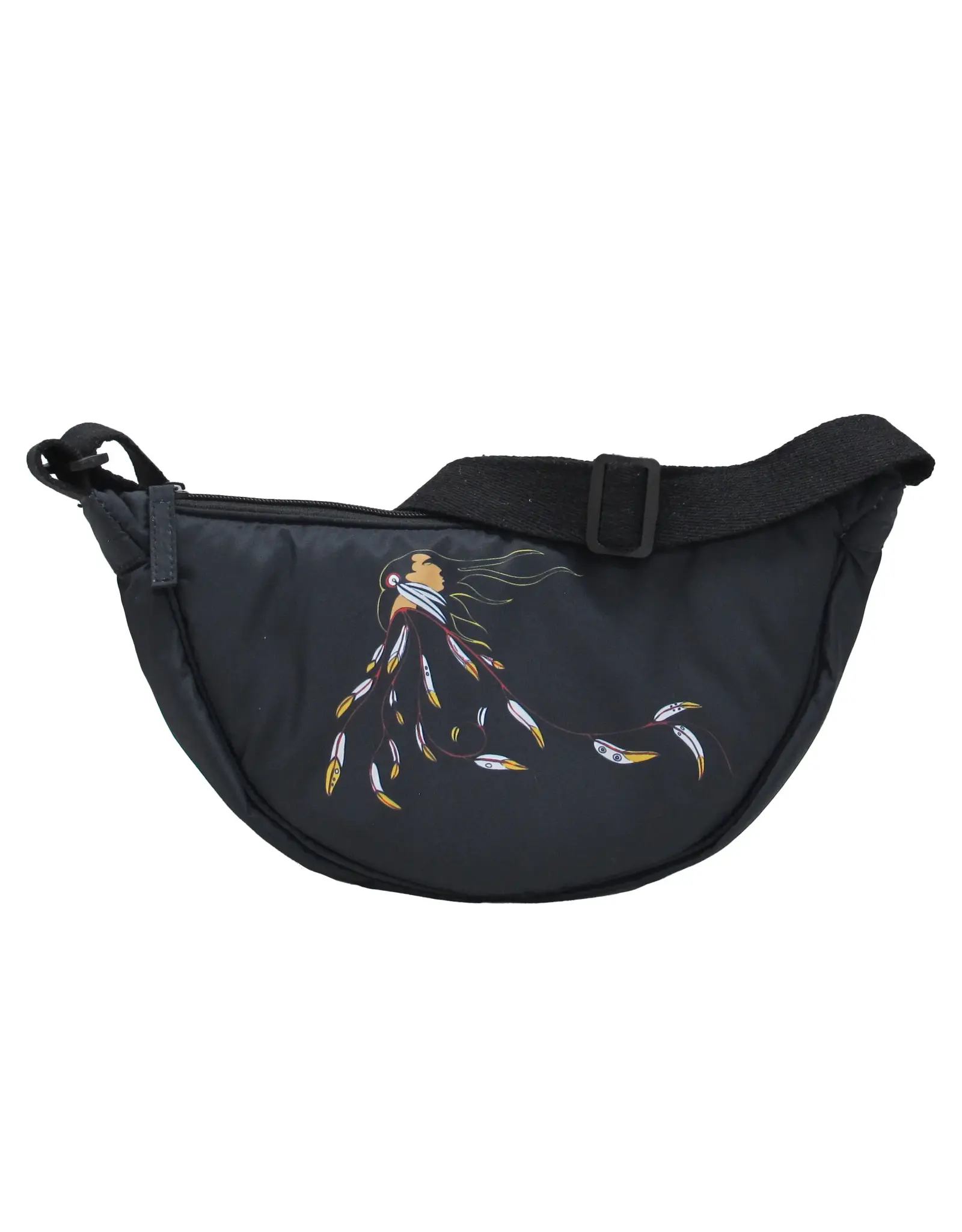 Eagle's Gift by Maxine Noel Halfmoon Shoulder Bag - 6359